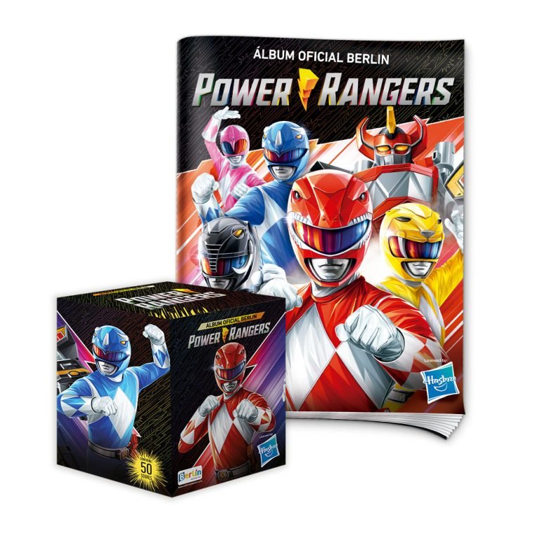 Power Rangers, 1 Álbum Tapa Blanda + 1 Cajita (50 Sobres) - Editorial ...