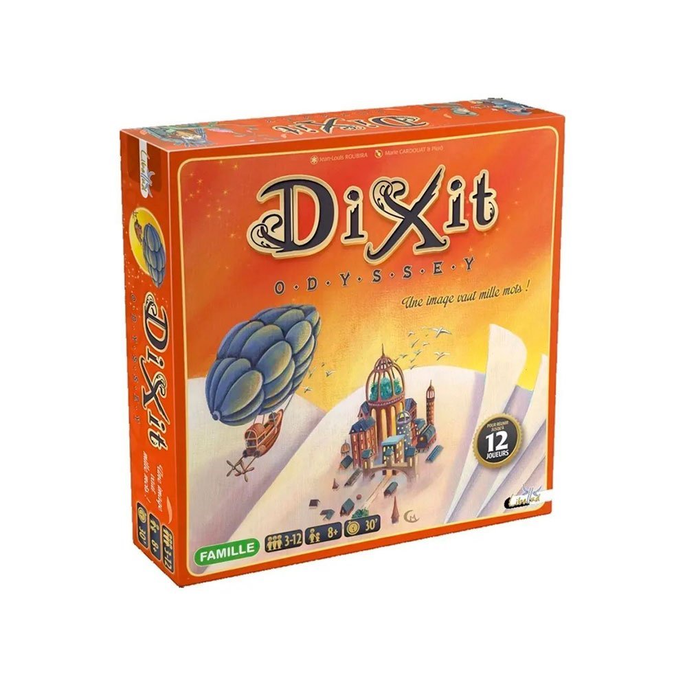 Dixit Odyssey (Dikushitto: Odessi) - Gioco Da Tavolo Multilingua - Edizione Giapponese - Da 3 A 12 Giocatori - 30 Minuti