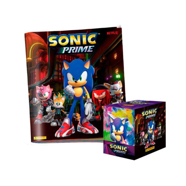 ALBUM SONIC PRIME, ALBUM TAPA BLANDA + PAQUETON