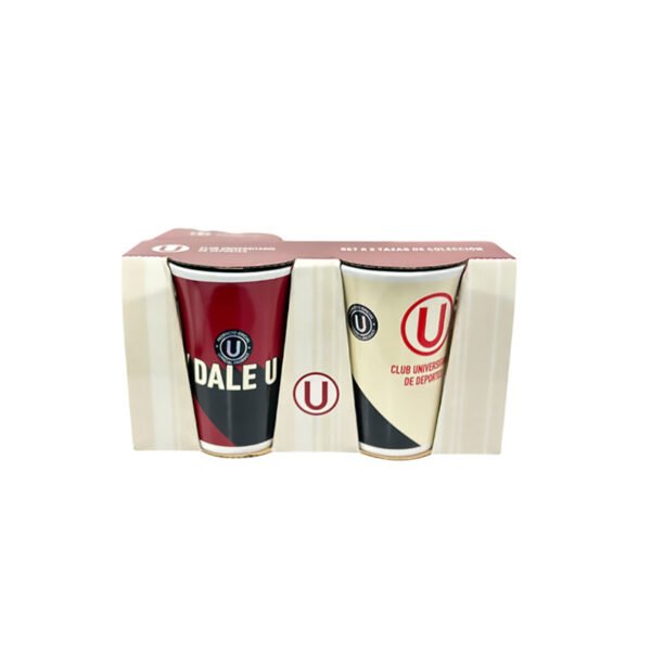 Set Taza Latte Universitario de Deportes - 2 tazas