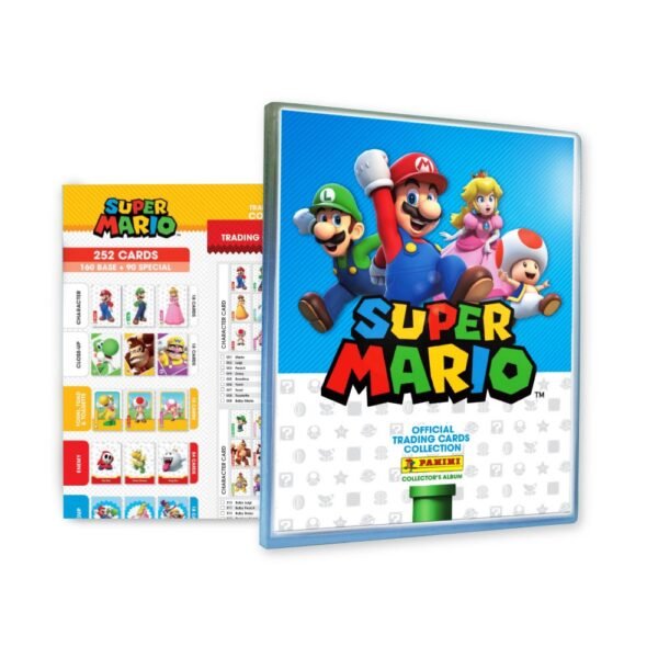 SUPER MARIO TRADING CARDS - BINDER