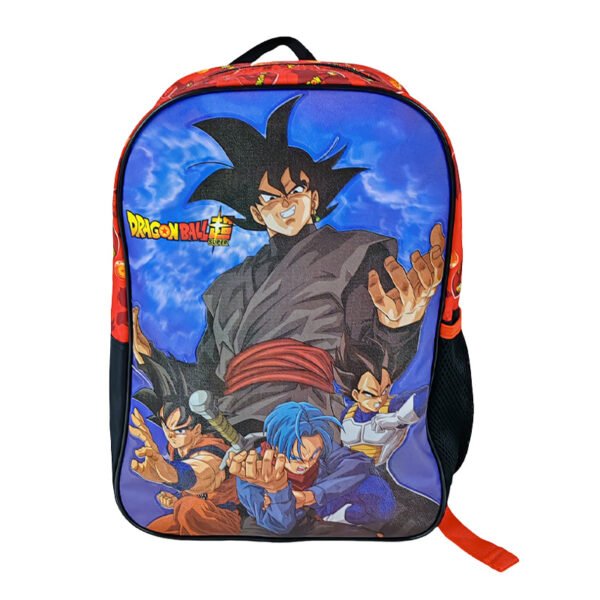 SET KOMBAT MOCHILA + LONCHERA + CARTUCHERA OFICIO DRAGON BALL - Imagen 2