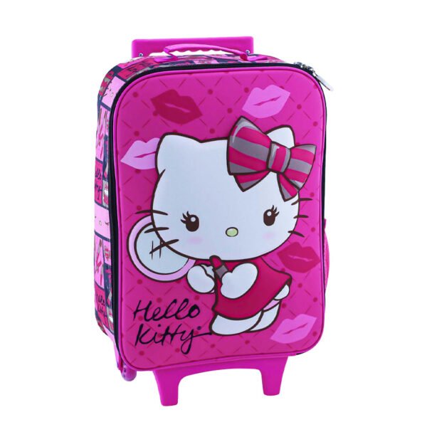 SET KOMBAT MOCHILA + LONCHERA + CARTUCHERA OFICIO HELLO KITTY - Imagen 2