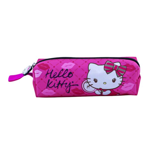 SET KOMBAT MOCHILA + LONCHERA + CARTUCHERA OFICIO HELLO KITTY - Imagen 5