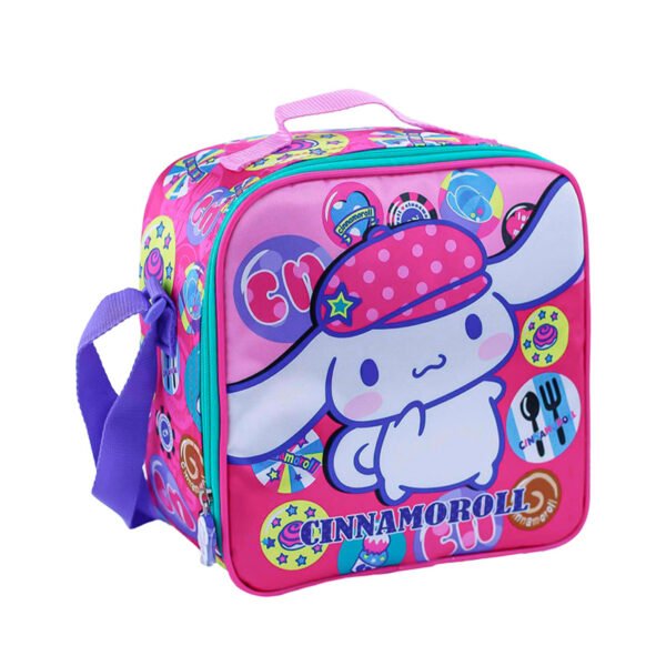 SET RANGER MOCHILA + LONCHERA + CARTUCHERA CINNAMOROLL 3D - Imagen 5