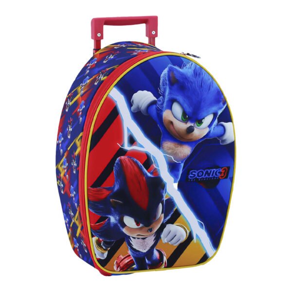 SET RANGER MOCHILA + LONCHERA + CARTUCHERA SONIC MOVIE 3D - Imagen 2