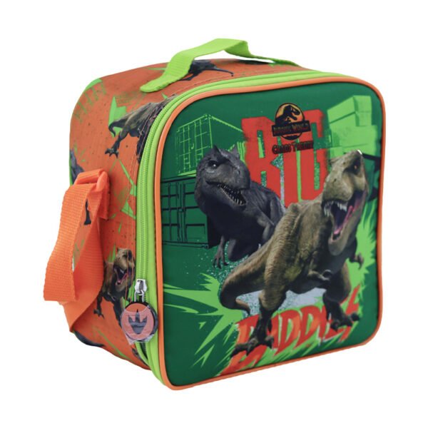 SET RANGER MOCHILA + LONCHERA + CARTUCHERA JURASSIC 3D - Imagen 4