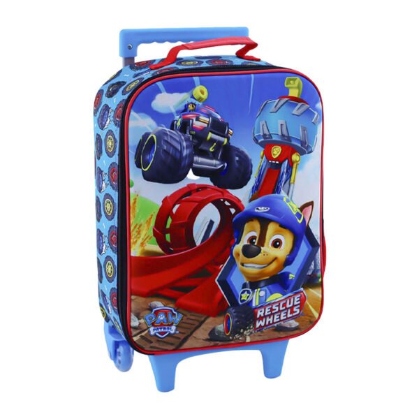 SET KOMBAT MOCHILA + LONCHERA + CARTUCHERA 3D PAW PATROL A - Imagen 2