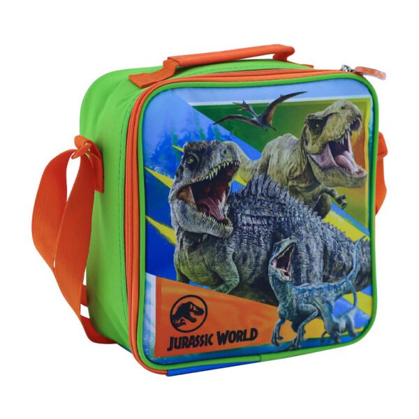 SET KOMBAT MOCHILA + LONCHERA + CARTUCHERA 3D JURASSIC_A - Imagen 4