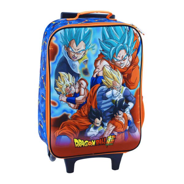 SET KOMBAT MOCHILA + LONCHERA + CARTUCHERA DRAGON BALL 3D - Imagen 2