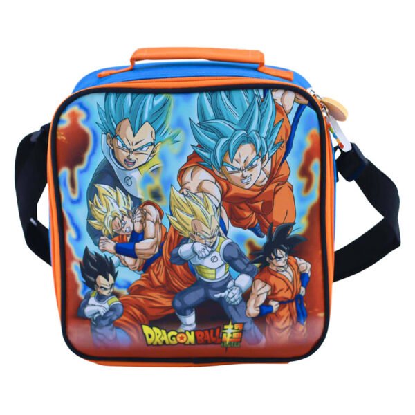 SET KOMBAT MOCHILA + LONCHERA + CARTUCHERA DRAGON BALL 3D - Imagen 4