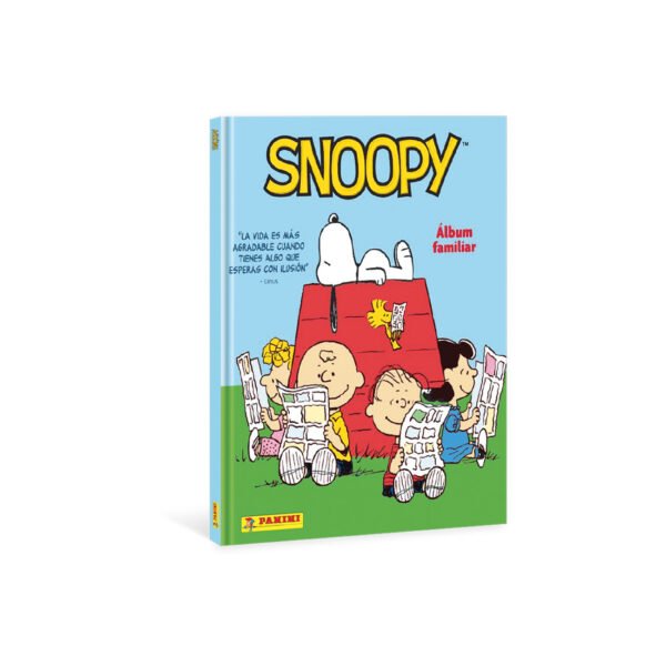 ALBUM SNOOPY 75 ANIVERSARIO, ALBUM TAPA DURA