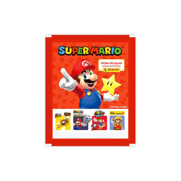 ALBUM SUPER MARIO, PAQUETON - Imagen 2