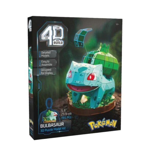 Rompecabezas Pokémon 4D Bulbasaur – Edición Oficial - Imagen 2