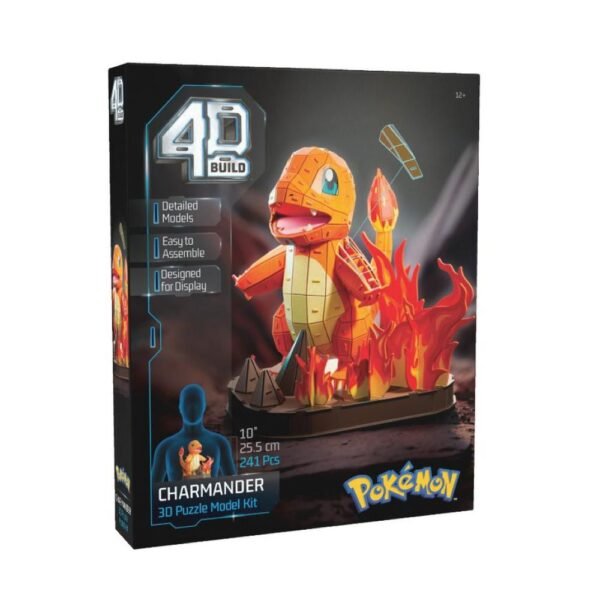 Rompecabezas Pokémon 4D Charmander – Edición Oficial - Imagen 2