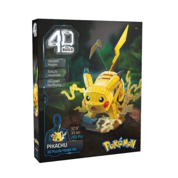Rompecabezas Pokémon 4D Pikachu – Edición Oficial - Imagen 2