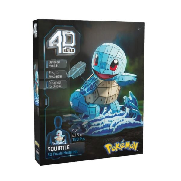 Rompecabezas Pokémon 4D Squirtle – Edición Oficial - Imagen 2