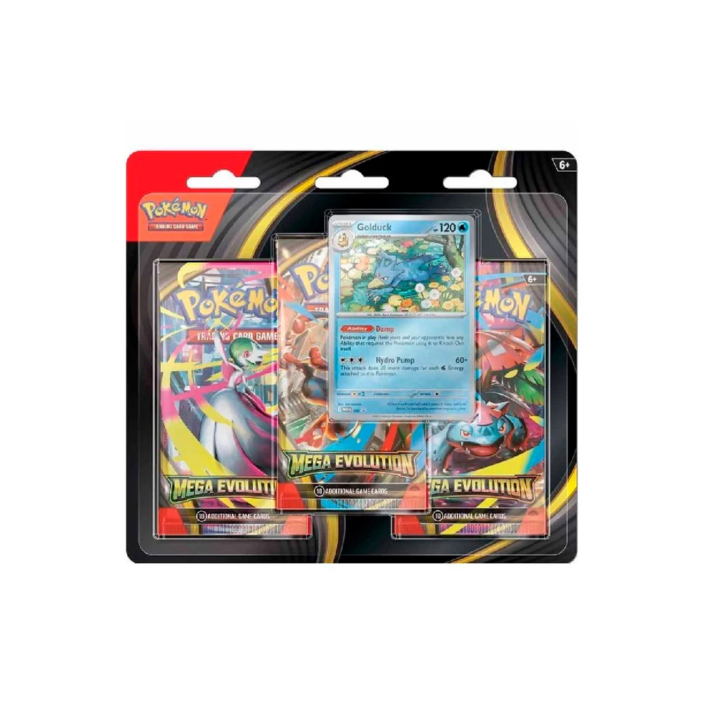 POKEMON TCG:MEGA EVOLUTION 3-BOOSTER BLISTER MASTER CASE 24CT-ENGLISH