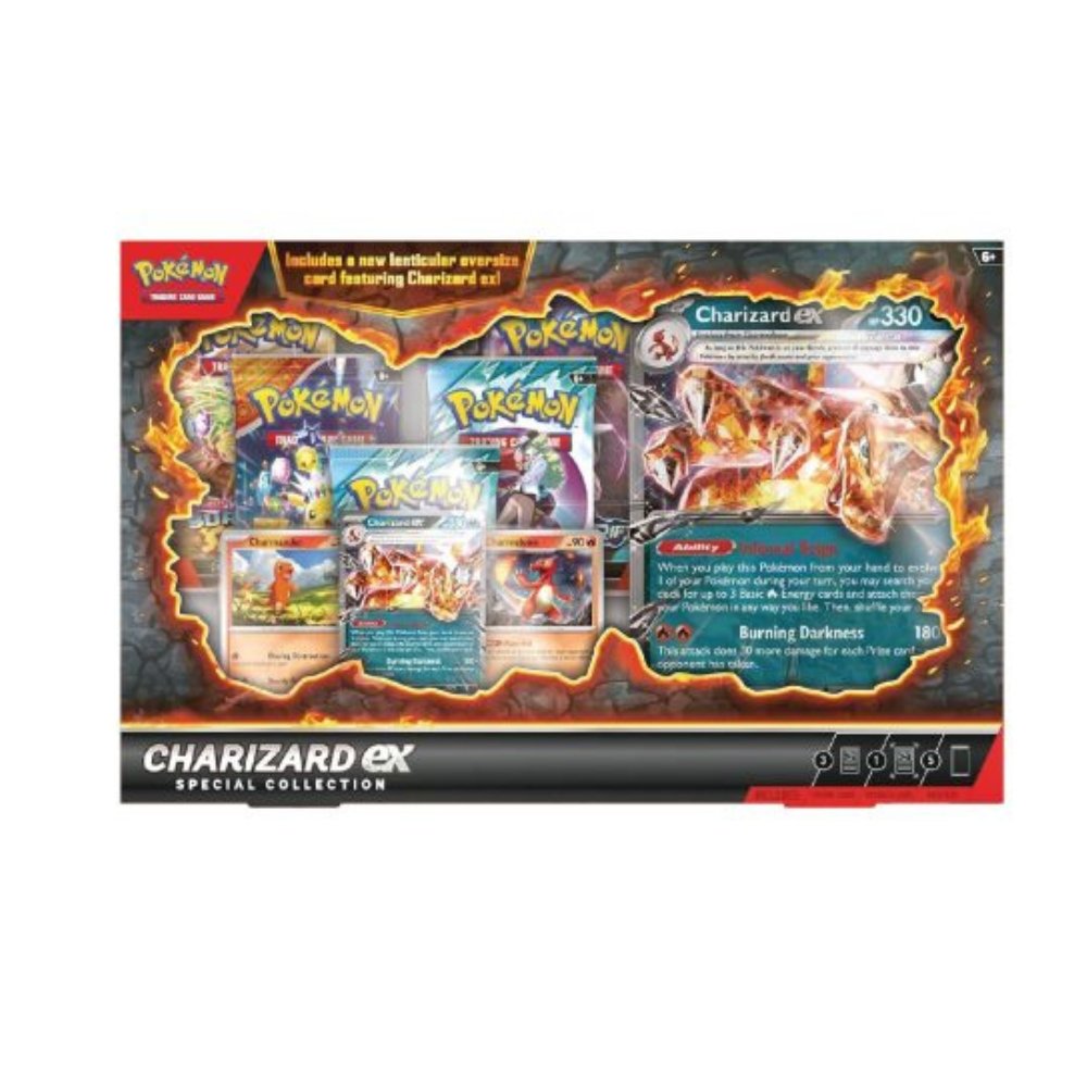 POKEMON TCG: CHARIZARD EX SPECIAL COLLECTION. ESPAÑOL - Imagen 2