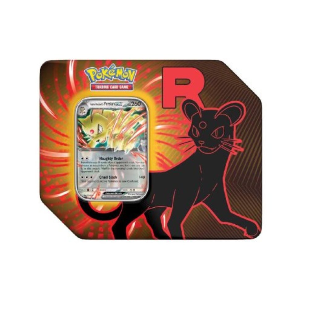 POKEMON TCG: TEAM ROCKET TIN MASTER CASE 6CT-ENGLISH - Imagen 3