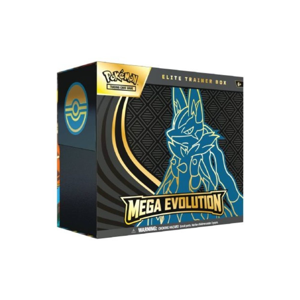 POKEMON TCG: MEGA EVOLUTION ELITE TRAINER BOX MASTER LUCARIO -ENGLISH