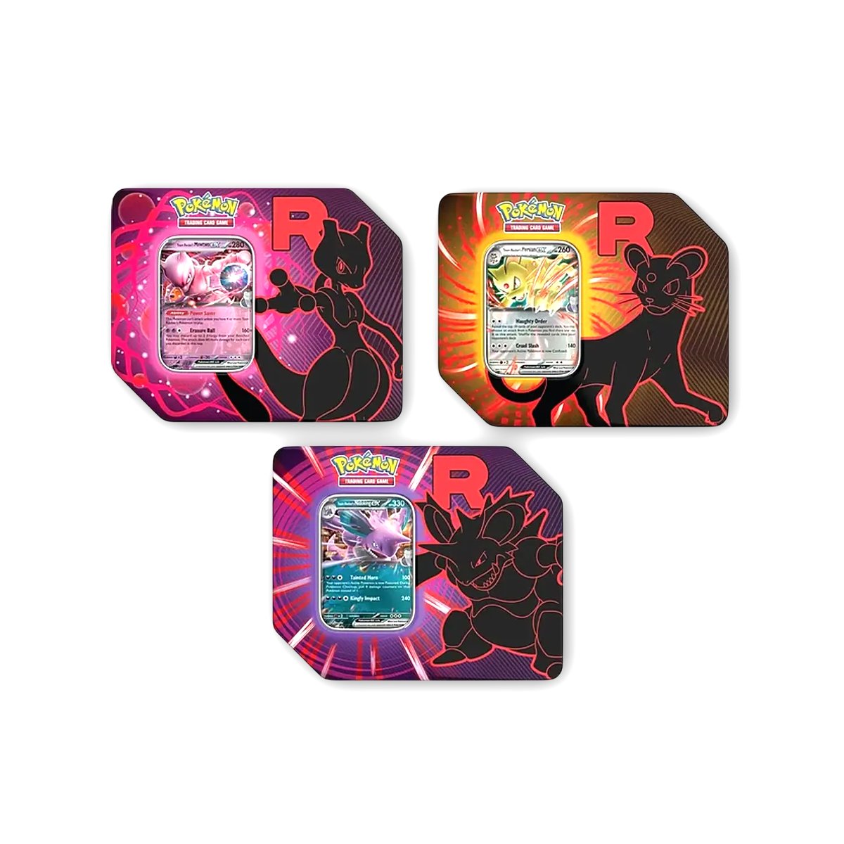 POKEMON TCG: TEAM ROCKET TIN MASTER CASE 6CT-ENGLISH