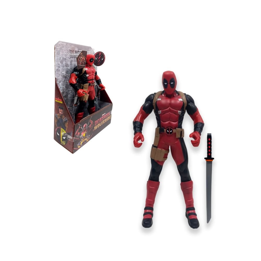 Figura articulable Deadpool | Juguete Marvel Deadpool & Wolverine - Imagen 2