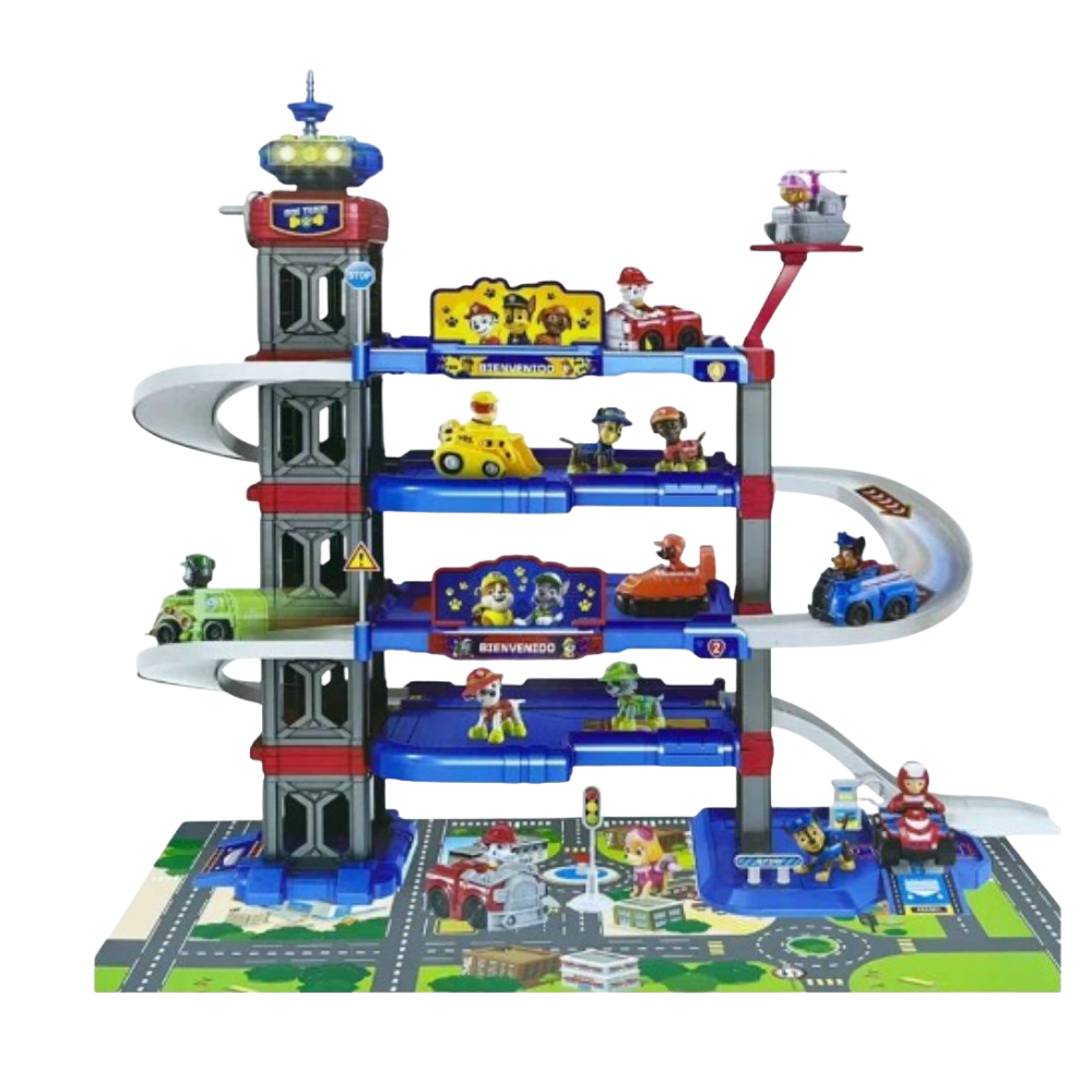 Juguete Set de Pista Estacionamiento PAW PATROL | 69 cm de Altura - Imagen 2