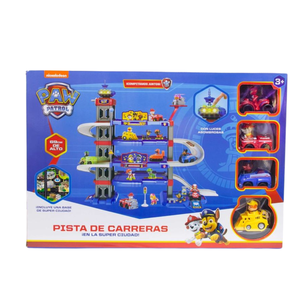 Juguete Set de Pista Estacionamiento PAW PATROL | 69 cm de Altura