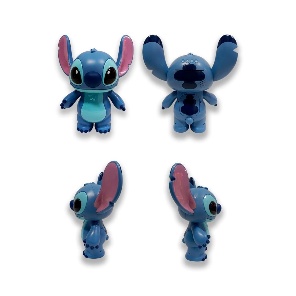 Alcancía Eléctrica de Figura de Stitch con Sonido y Grabador– Disney Oficial - Imagen 3