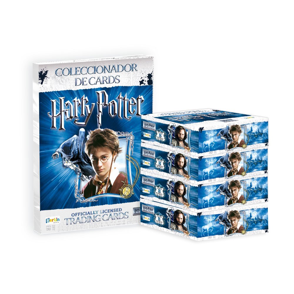 PREVENTA CARDS HARRY POTTER PRISIONERO DE AZKABAN - BINDER + 4 PAQUETONES (100 SOBRES)