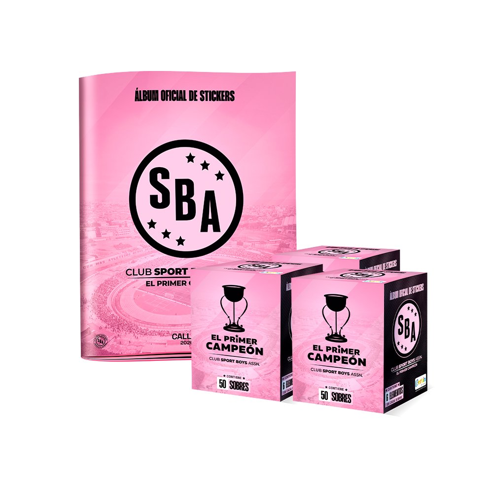 Preventa Album Sport Boys, Album tapa blanda + 3 paquetones (150 sobres)