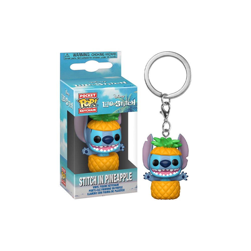 Funko Pop! Keychain: Stitch – Stitch in Pineapple